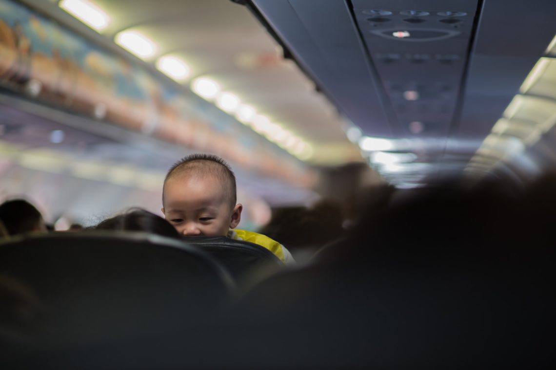 Air canada gate shop check stroller